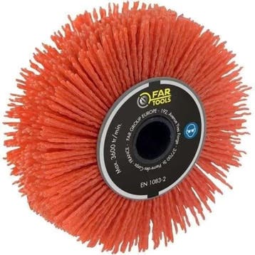 FARTOOLS Precisie schuurborstel nylon Ø120mm / L20mm, Verzenden, Nieuw
