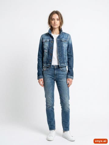 Diesel Spijkerjassen Dames maat XS Blauw Vintage, Kleding | Dames, Jassen | Zomer, Ophalen of Verzenden, Nieuw
