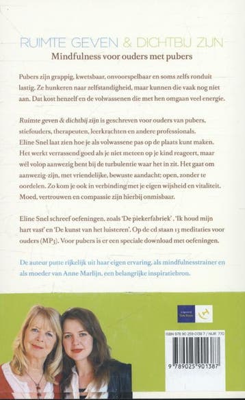 Ruimte geven & dichtbij zijn 9789025901387 Eline Snel, Boeken, Verzenden, Gelezen, Eline Snel