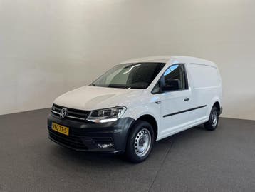 Volkswagen Caddy 1.4 TGI L2H1 EcoFuel Maxi Comfortline, Stof, Gebruikt, Zwart, Volkswagen