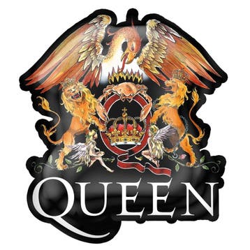 Queen - Crest - ijzeren pin officiële merchandise, Ophalen of Verzenden, Nieuw, Kleding
