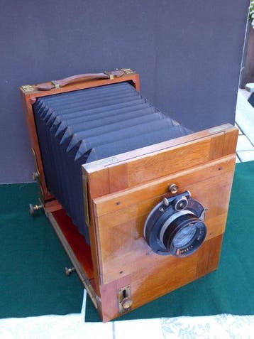Ohne Marke Fieldcamera 13 x 18cm mit Zeiss Tessar 4,5/21cm |, Nieuw