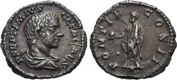 Denar 198-212 n Chr Rom Geta 198-212 n Chr, Verzenden