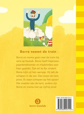 Borre neemt de trein / Borre Leesclub 9789089223142, Verzenden, Zo goed als nieuw, Jeroen Aalbers