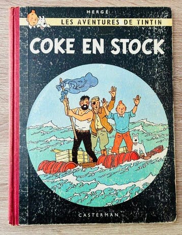 Tintin T19 - Coke en Stock (B24) - C - 1 Album - Eerste, Boeken, Nieuw