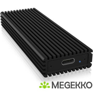 ICY BOX IB-1816M-C31 externe M.2 behuizing USB C zwart, Computers en Software, Computerbehuizingen, Verzenden, Nieuw