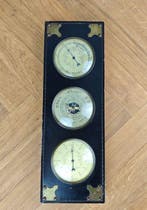 Ships barometer, Weerstation - Glas, Messing - Danish, Antiek en Kunst