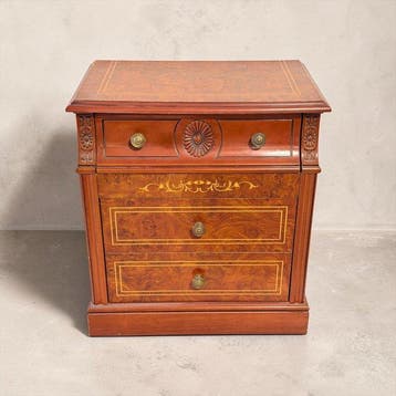 Commode - Hout, Messing - Klassieke decoratie, Antiek en Kunst, Curiosa en Brocante