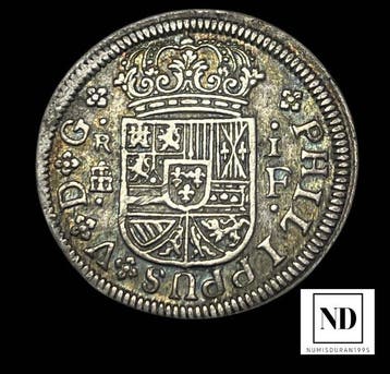 Spanje. Felipe V. Real 1721 - Segovia