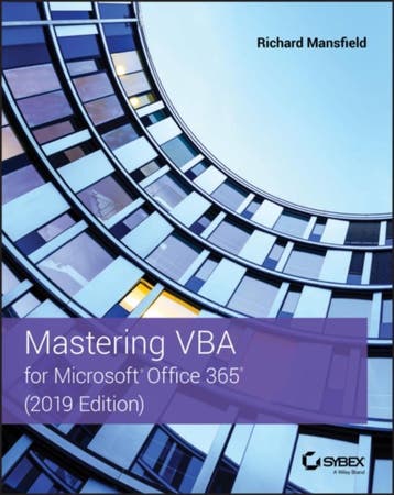 Mastering VBA for Microsoft Office 365 9781119579335, Zo goed als nieuw