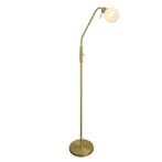 Design vloerlamp wit, Ayleen, met schakelaar, Design, Nieuw, Ophalen of Verzenden, Glas