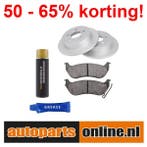 Remschijven + Remblokken Jeep Cherokee achterzijde, Verzenden, Nieuw, Jeep