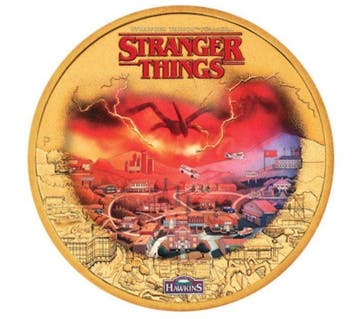 Tuvalu. 1 Dollar 2026 Stranger Things Welcome to Hawkins