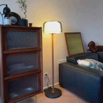 Moderne Glazen Vloerlamp - Stijlvolle Verlichting voor Woonk, Huis en Inrichting, Verzenden, Nieuw