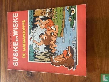 Suske en Wiske - De tamtamklopper - 1964, Boeken, Stripboeken, Eén stripboek, Verzenden, Gelezen, Vandersteen, Willy.