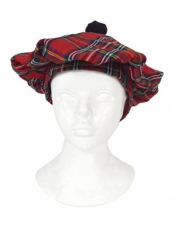 Schotse Hoofddeksel rood, Ophalen of Verzenden, Nieuw