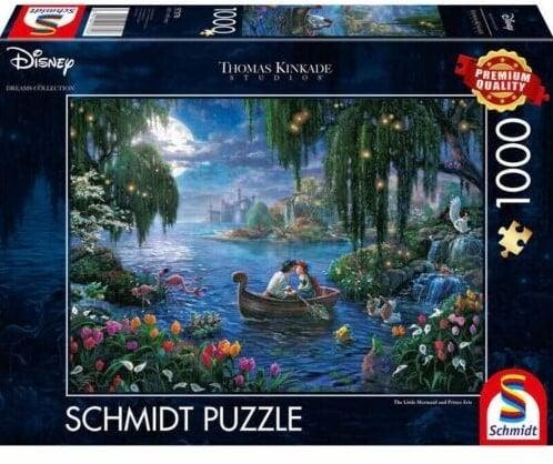 Disney Kleine Zeemeermin Puzzel (1000 stukjes) | Schmidt -, Hobby en Vrije tijd, Denksport en Puzzels, Nieuw, Verzenden