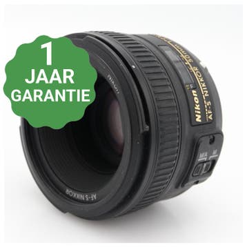 Nikon AF-S 50mm f/1.8G, Verzenden, Gebruikt