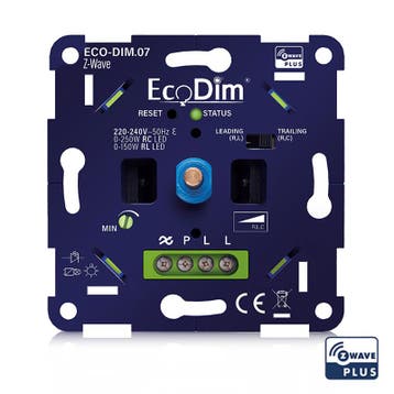 LED DIMMER | Z-WAVE | DRUK/DRAAI | 0-250W (RLC), Nieuw