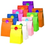 Fako Bijoux - 50 Gekleurde Uitdeelzakjes met Stickers -, Verzenden, Nieuw