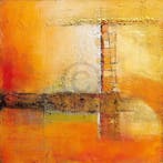 Kunstdruk Bea Danckaert - Stairway to heaven 98x98cm, Verzenden, Nieuw
