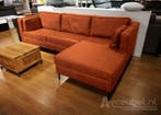 Loungebank Borne - loungebanken - Cognac, Nieuw, 150 cm of meer, Stof, 200 tot 250 cm