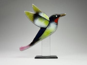 Studio Habrat - Beeldje - Hummingbird - fusie