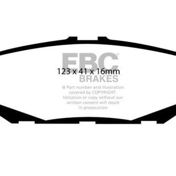 EBC 93-97 Lexus GS300 3.0 Redstuff Rear Brake Pads, Ophalen of Verzenden, Nieuw