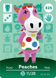 Amiibo Peaches #325 - Series 4, Verzenden, Zo goed als nieuw