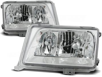 Koplampen Mercedes E-class W124 85-93 chroom, Ophalen of Verzenden, Nieuw