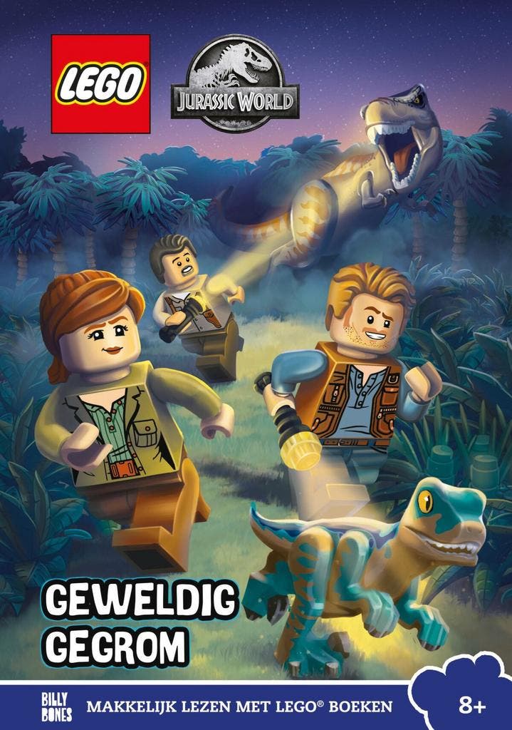 LEGO Jurassic World - Geweldig gegrom / Makkelijk lezen met, Boeken, Kinderboeken | Jeugd | onder 10 jaar, Zo goed als nieuw, Verzenden