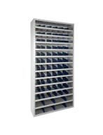 Vakkenkast schottenkast 198x100x30, 72 schotjes, grijs,, Ophalen of Verzenden, Nieuw