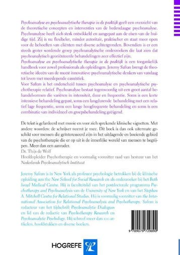 Psychoanalyse en psychoanalytische therapie in de praktijk /, Verzenden, Gelezen, Jeremy Safran