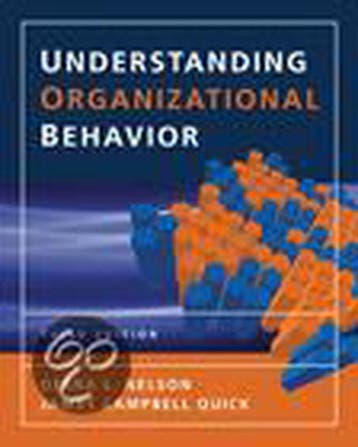 Understanding Organizational Behavior - Debra L. Nelson, Verzenden, Gelezen, Debra L. Nelson