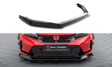Voorspoiler V.1 Honda Civic Type-R Maxton Glans Zwart, Ophalen of Verzenden, Nieuw