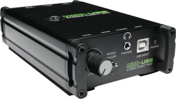 Mackie MDB-USB Passieve Stereo USB DI Box, Verzenden, Nieuw