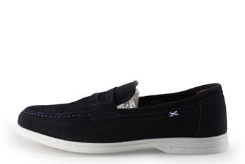 Scapa Instappers in maat 41 Blauw, Kleding | Heren, Overige typen, Zo goed als nieuw, Scapa, Verzenden