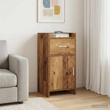 vidaXL Dressoir Oud hout 40 x 36 x 80 cm Bewerkt hout, Verzenden, Nieuw, Overige houtsoorten, Minder dan 50 cm