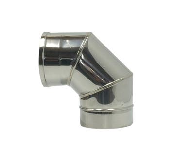 Concentrisch 130 X 200 Mm Bocht 90 Graden, Nieuw