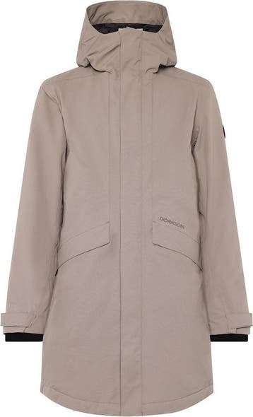 Didriksons Parka Kenny Ash Brown maat M Heren, Grijs, Verzenden, Maat 48/50 (M), Didriksons