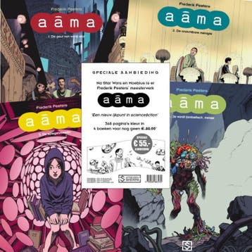 Set Aanbieding - Aama 1 T/M 4 | Frederik Peeters | Nieuw, Boeken, Ophalen of Verzenden, Nieuw, Frederik Peeters