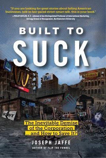 Built to Suck - Joseph Jaffe 9781940858883, Verzenden, Zo goed als nieuw, Joseph Jaffe