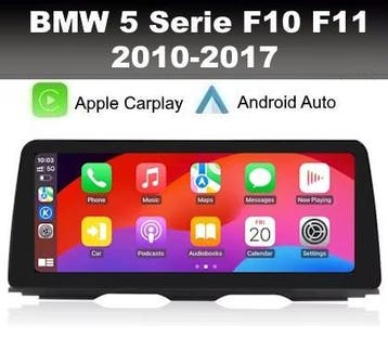 BMW 5serie F10 f11 2010-2017 12,3inch apple carplay android, Auto diversen, Autonavigatie, Ophalen of Verzenden, Nieuw