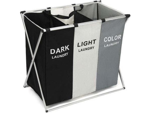Veiling - iBella Living 3 vaks wasmand, Huis en Inrichting, Badkamer | Badtextiel en Accessoires, Nieuw