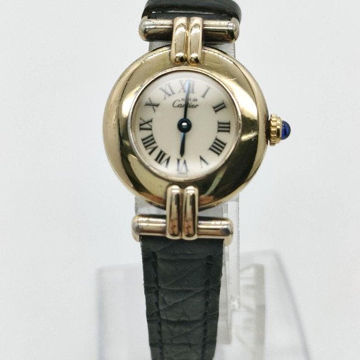 Cartier - Must de Cartier Colisée Vermeil - Zonder, Sieraden, Tassen en Uiterlijk, Horloges | Heren