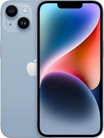 Magazijn opruiming Apple iPhone 14 (model 2022) blauw 12..., Nieuw
