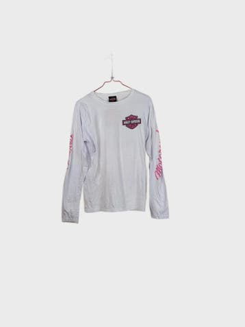 HARLEY-DAVIDSON Longsleeves Dames maat XL Wit Vintage, Ophalen of Verzenden, Nieuw
