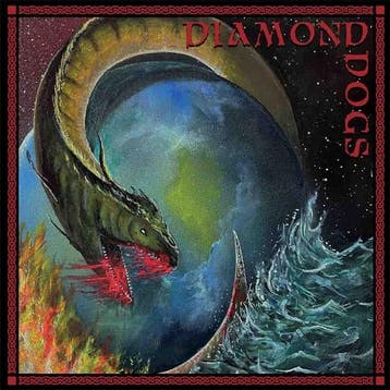 lp nieuw - diamond dogs - WORLD SERPENT (BLUE) (nieuw), Cd's en Dvd's, Verzenden, Zo goed als nieuw, Overige formaten