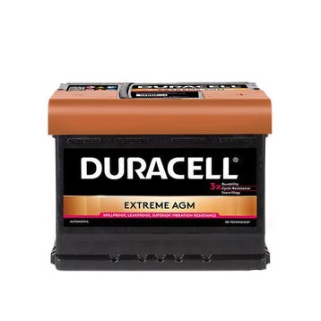 Duracell AGM accu 12 volt 60 ah BDE 60, Auto-onderdelen, Accu's en Toebehoren, Ophalen of Verzenden, Nieuw