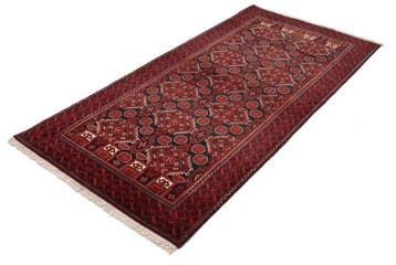 Beloudj - Vloerkleed - 205 cm - 100 cm - Handgemaakt -, Nieuw